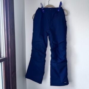 Lands' End Kids‎ Dark Blue Snow Pants Sz 12